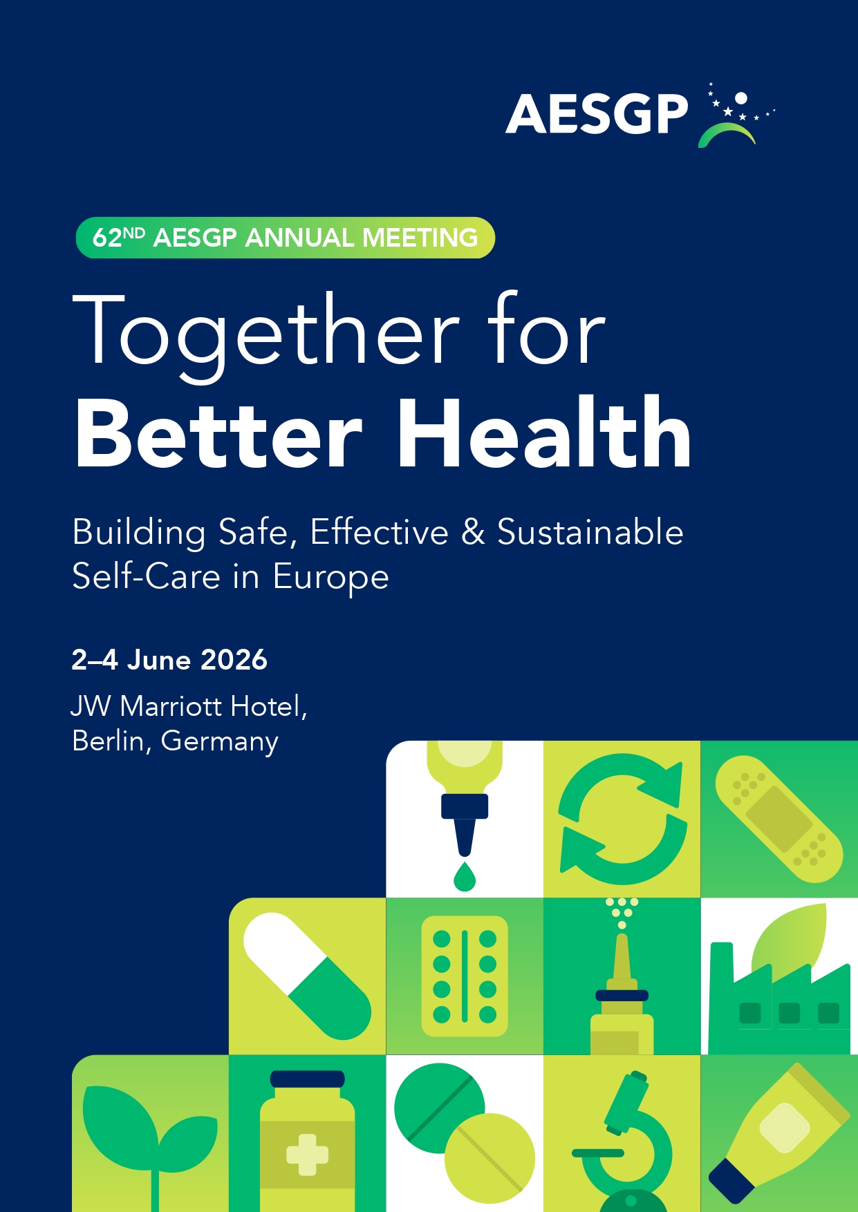 62° incontro annuale di AESGP: costruire un settore dell’autocura europeo sicuro, efficace e sostenibile