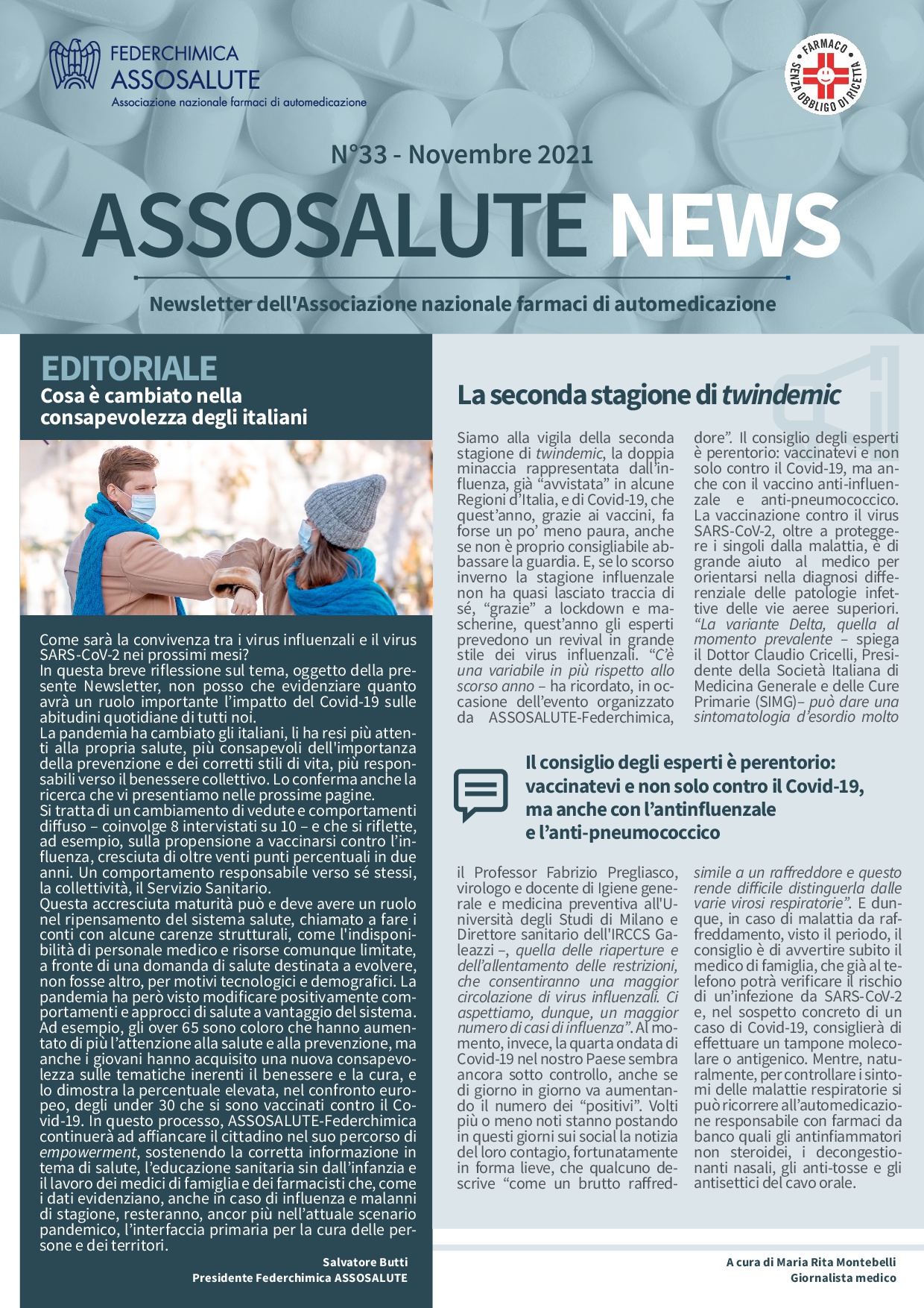 Newsletter Assosalute - Novembre 2021