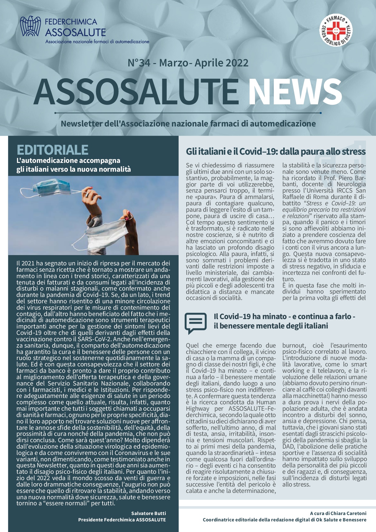 Newsletter Assosalute - Marzo-Aprile 2022