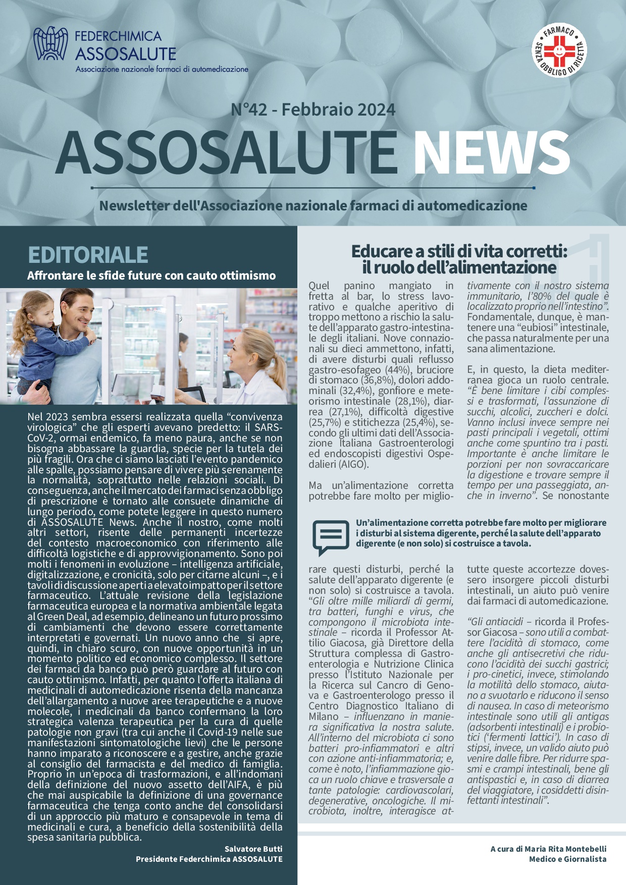 Newsletter Assosalute - Febbraio 2024