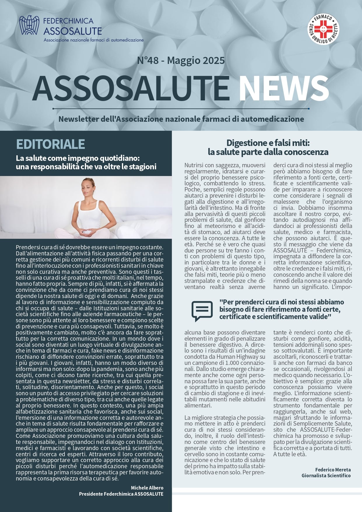 Newsletter Assosalute - Maggio 2025