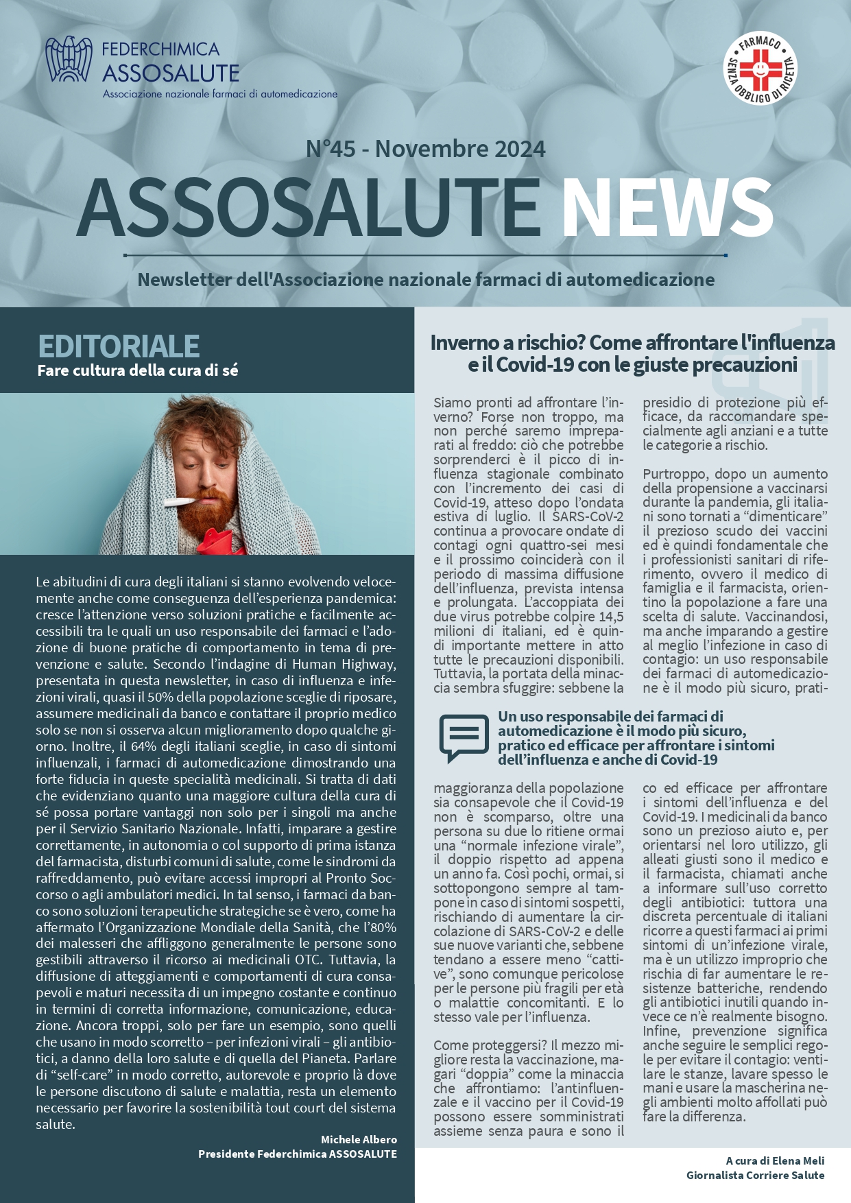 Newsletter Assosalute - Novembre 2024