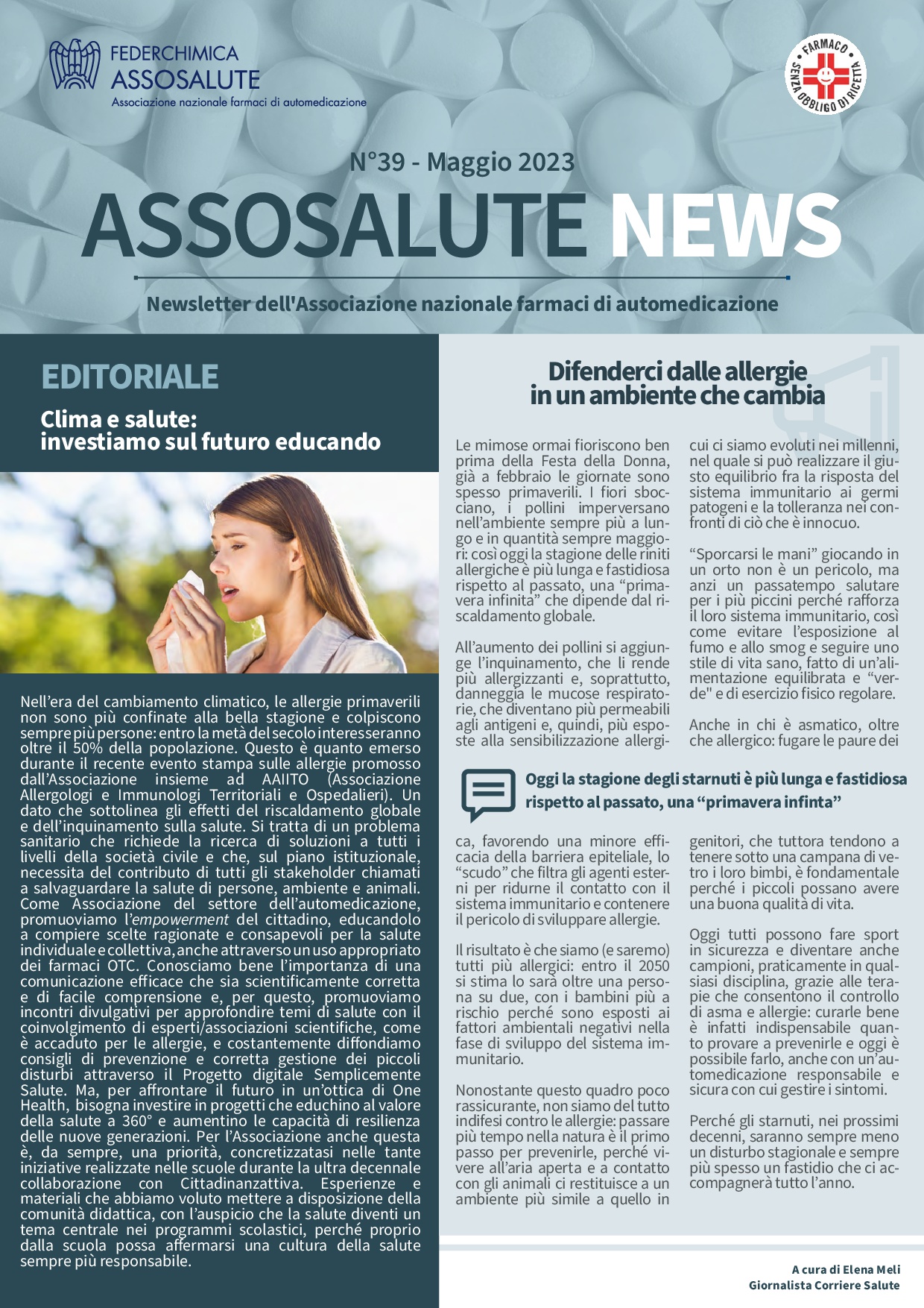 Newsletter Assosalute - Maggio 2023